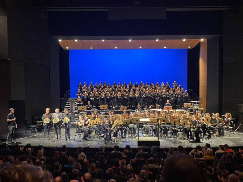 Junge Musiker im Großen Haus